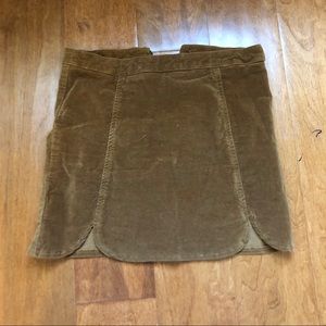 Brandy Suede Skirt